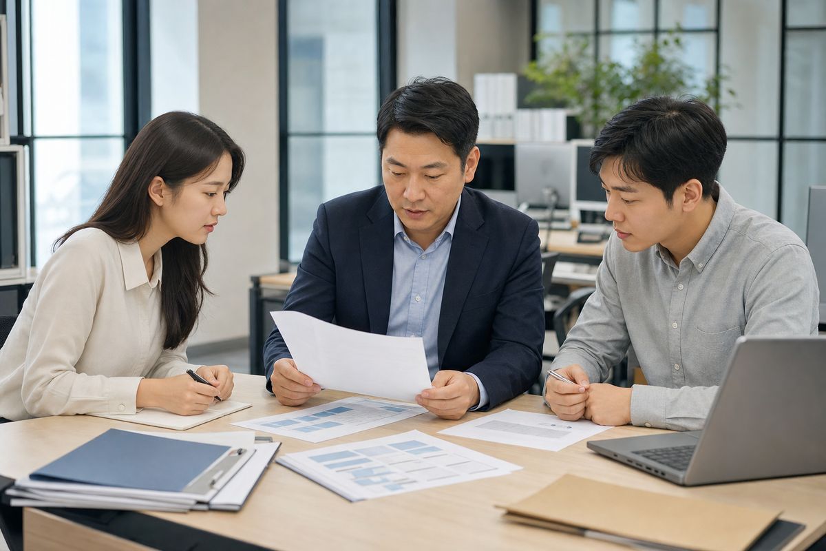 기업 유형과 사업장 상태를 먼저 점검해야 합니다 내용을 설명하는 관련 이미지