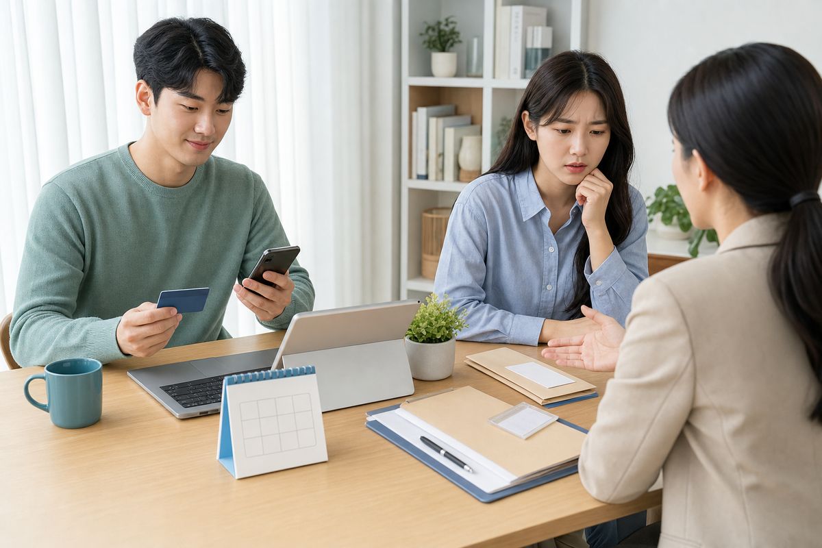 일반 대상과 확인 필요 대상의 차이 내용을 설명하는 관련 이미지