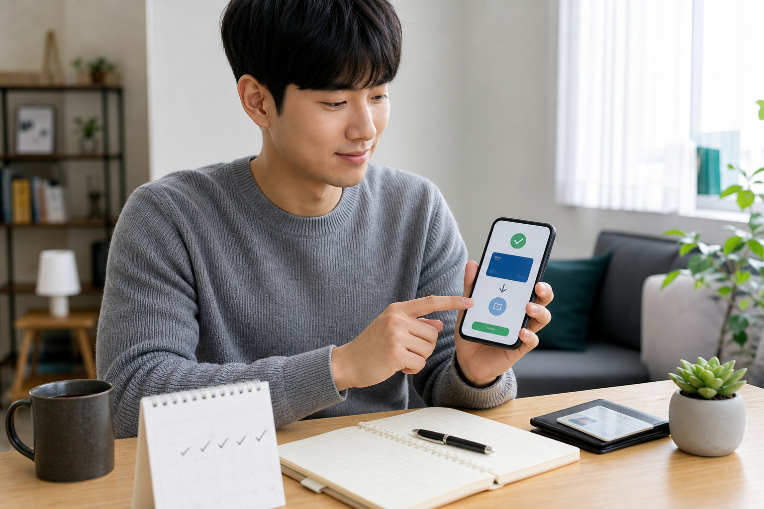 일반 가입자는 앱에서 어떻게 개설하고 납입하나요? 내용을 설명하는 관련 이미지