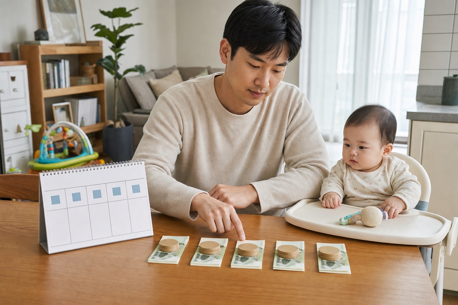 월 30만 원과 최대 5개월은 어떻게 계산하나 내용을 설명하는 관련 이미지