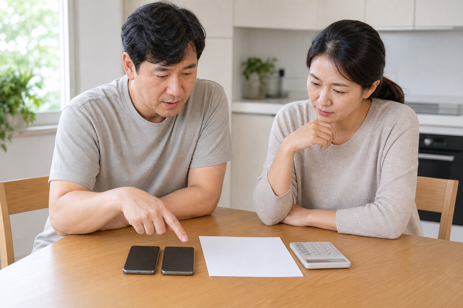 이동전화 2회선만 있어도 요즘가족결합을 검토할 수 있다 내용을 설명하는 관련 이미지