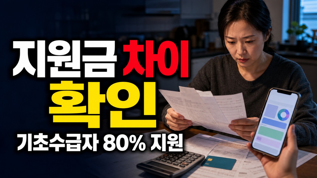 저소득 어르신 노인활동보조기구 지원 기초수급자 80%·차상위 50%, 포항 노인활동보조기구 지원금 차이 관련 핵심 정보를 상징적으로 보여주는 썸네일 이미지