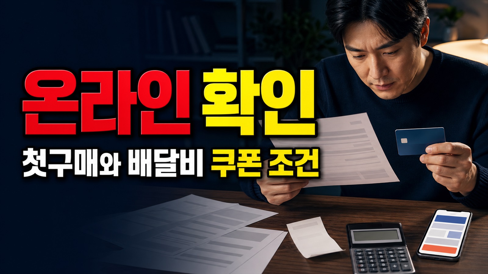 온라인 서울사랑상품권 5만원 첫구매만 하면 끝일까? 배달비 5천원 쿠폰 응모 조건 관련 핵심 정보를 상징적으로 보여주는 썸네일 이미지