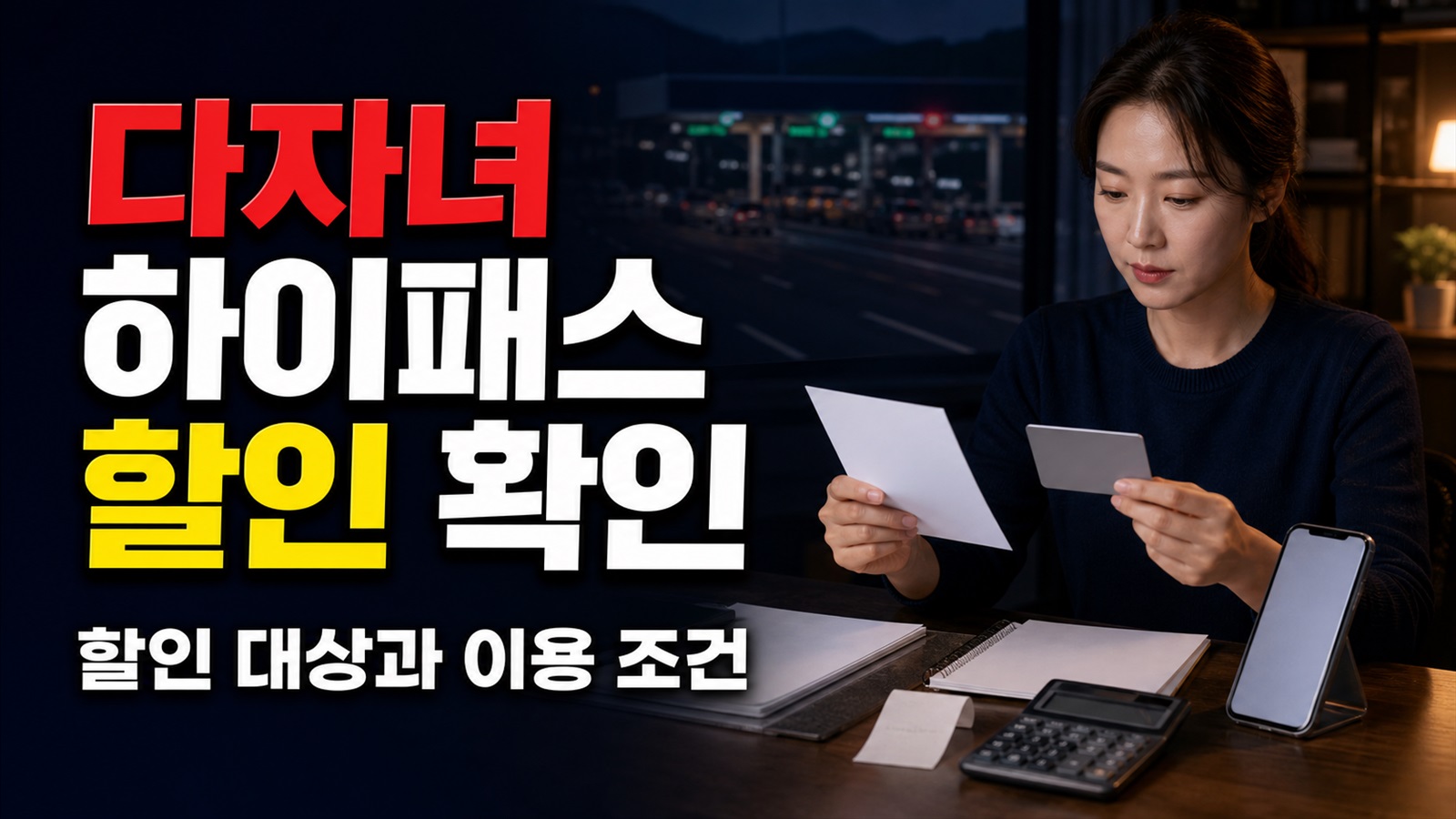 선불·후불 하이패스가 다르다…다자녀 고속도로 할인액은 언제 반영될까 관련 핵심 정보를 상징적으로 보여주는 썸네일 이미지