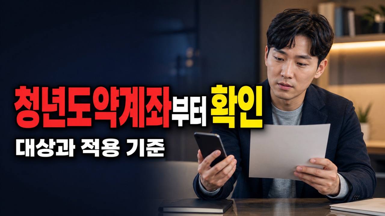 청년도약계좌부터 해지하면 안 된다? 청년미래적금 갈아타기 순서에서 보는 청년미래적금 심사통과 계좌개설 방법 관련 핵심 정보를 상징적으로 보여주는 썸네일 이미지