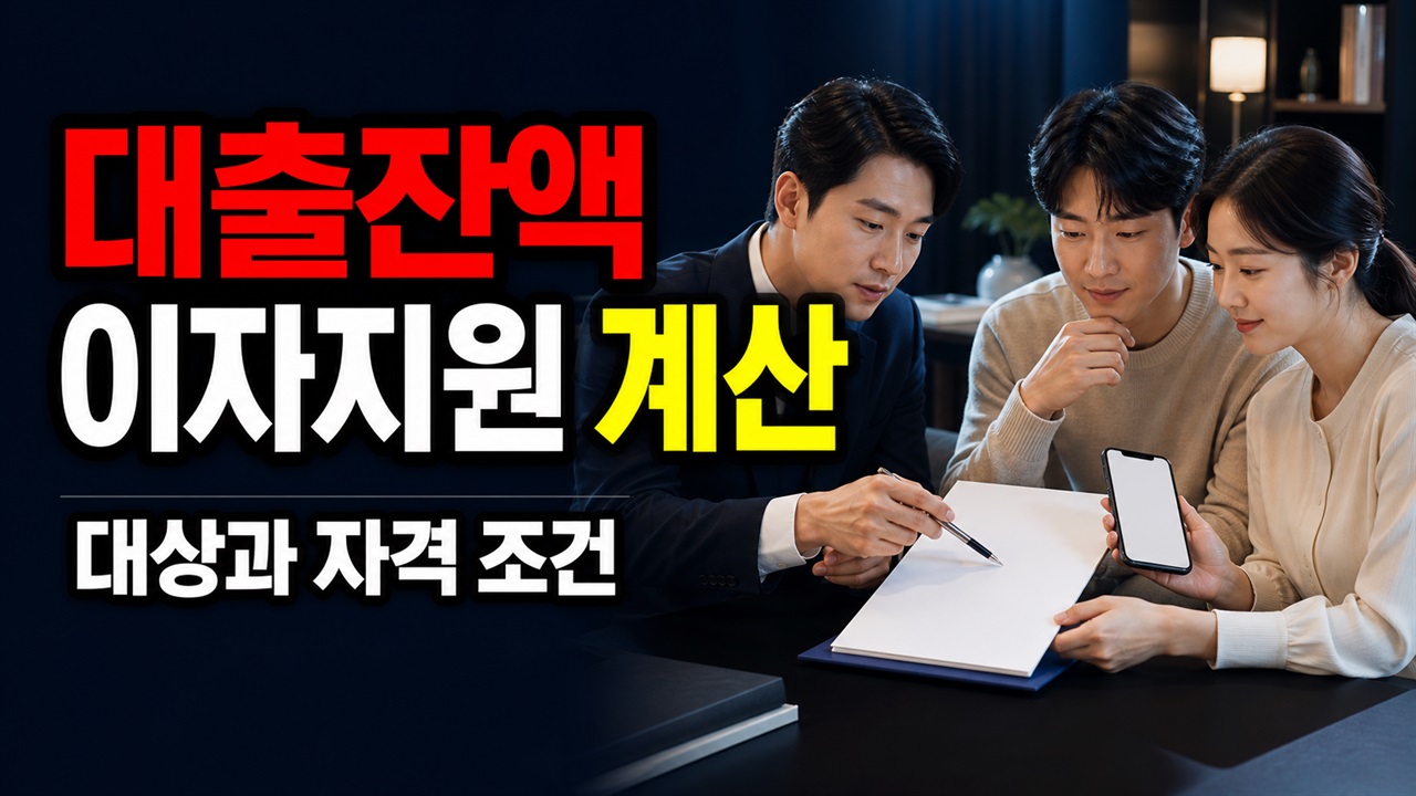 대출잔액 1.5%는 얼마일까? 2026 의왕시 신혼부부 이자지원 최대 130만 원 계산 기준 관련 핵심 정보를 상징적으로 보여주는 썸네일 이미지