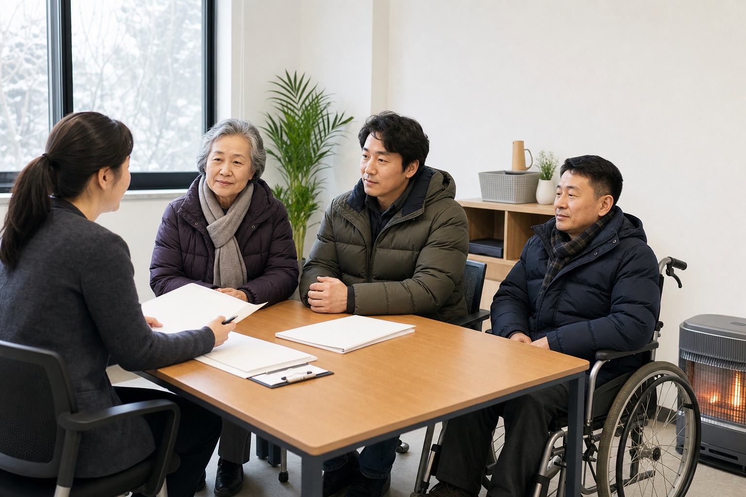 수급자·차상위·노인·장애인 유형별 기준 내용을 설명하는 관련 이미지