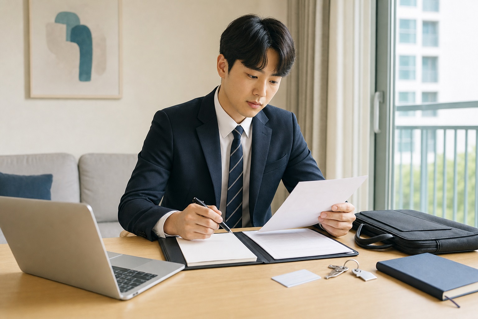 미취업·미창업은 면접 응시일 상태로 판단한다 내용을 설명하는 관련 이미지