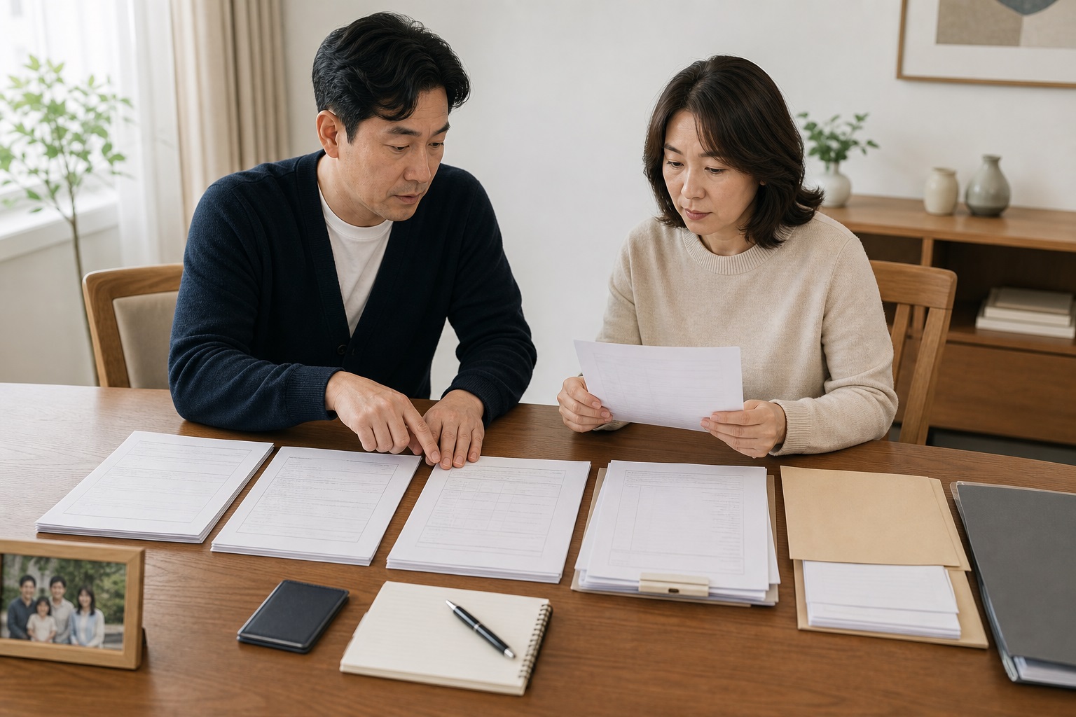 제203-1호와 기본 증명서는 이렇게 준비합니다 내용을 설명하는 관련 이미지