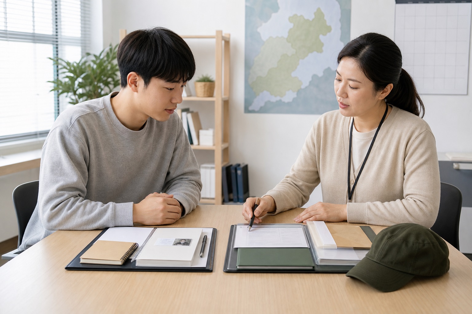 일반 대상과 병역 이행자 등 특별 대상을 비교하는 법 내용을 설명하는 관련 이미지