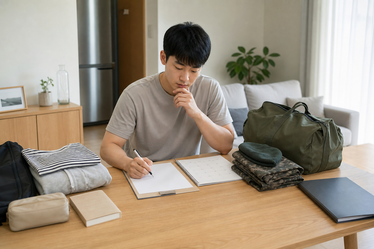 입영 전·복무 중·전역 후의 시간 경계가 다른 이유 내용을 설명하는 관련 이미지