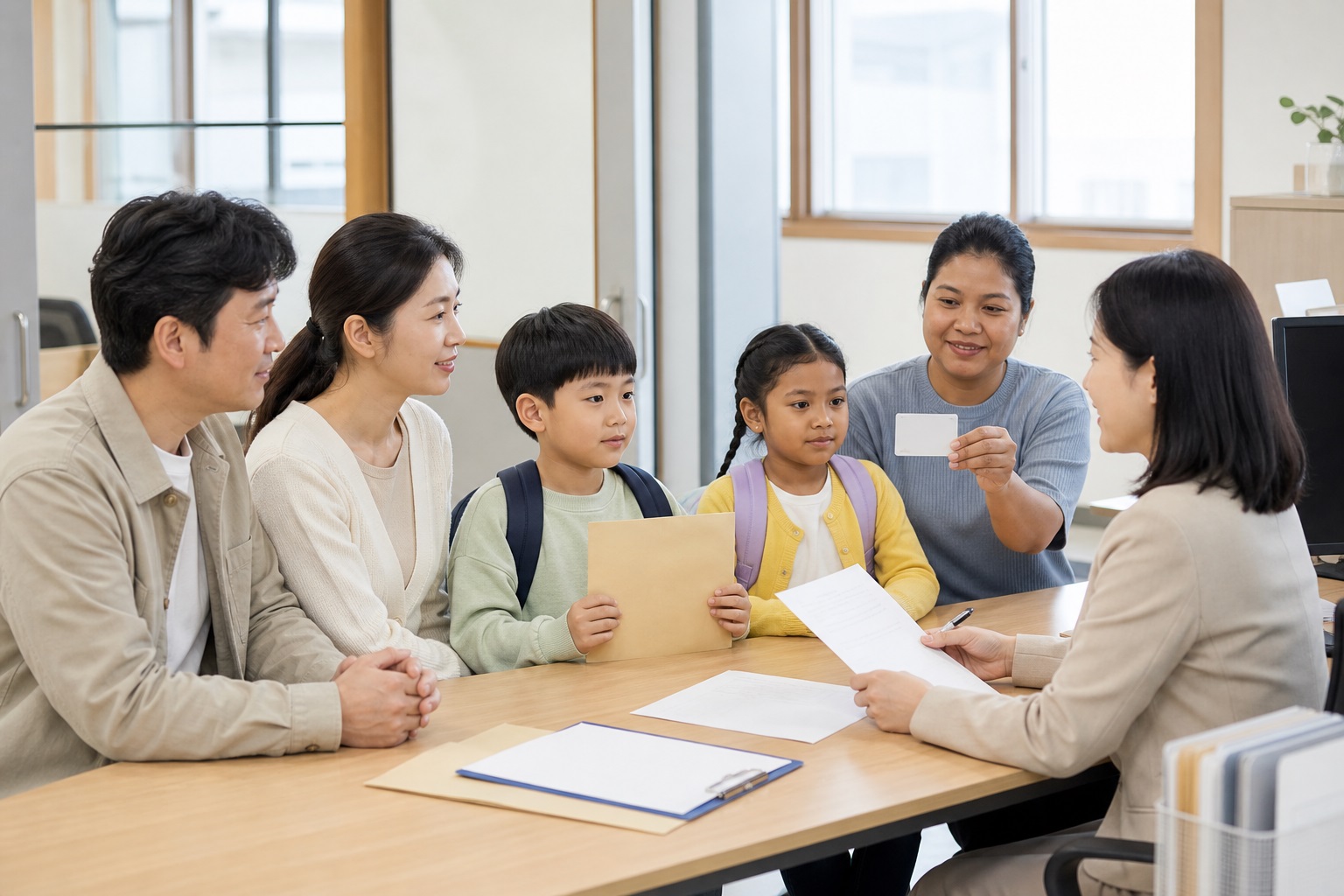 1학년 전입생과 외국인등록 학생의 조건 내용을 설명하는 관련 이미지