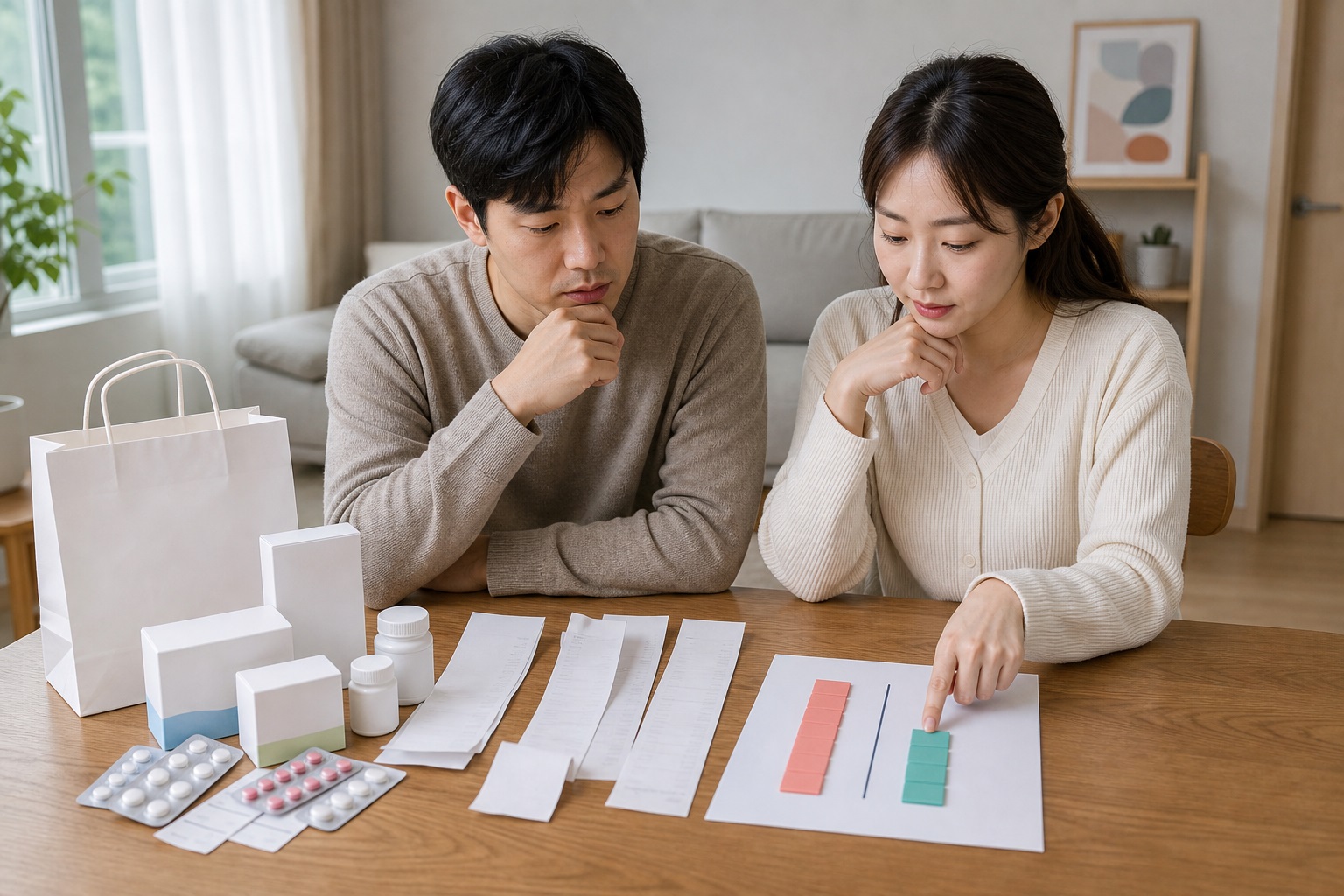 약제비 지급액은 정액이 아니라 남은 한도로 결정된다 내용을 설명하는 관련 이미지