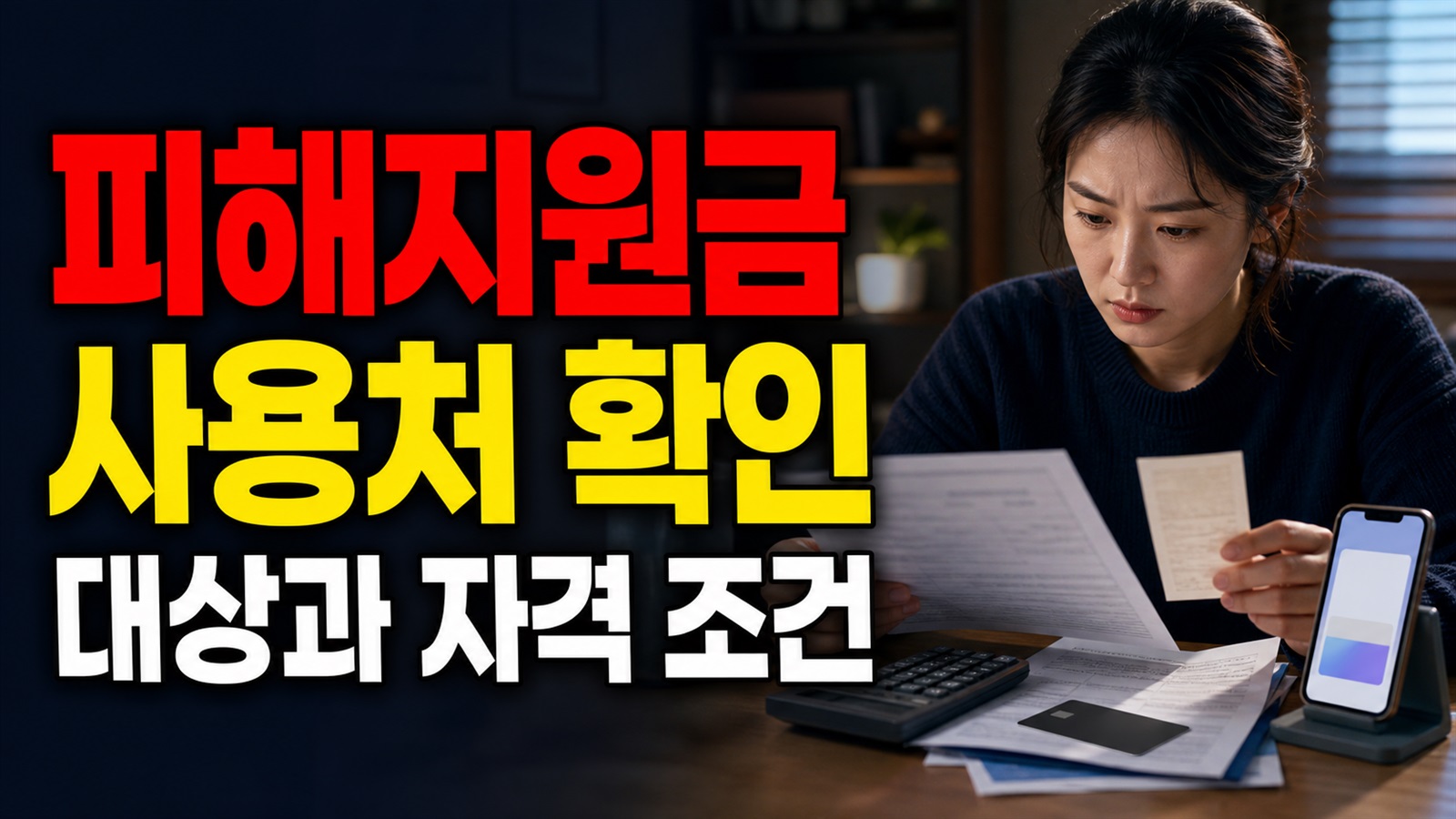 고유가 피해지원금 8월 31일까지 어디서 써야 할까? 잔액조회와 사용처 확인 관련 핵심 정보를 상징적으로 보여주는 썸네일 이미지