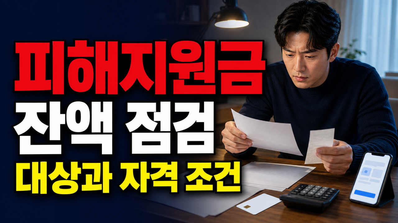 남은 잔액은 언제까지 써야 하나? 고유가 피해지원금 8월 31일 마감 점검 관련 핵심 정보를 상징적으로 보여주는 썸네일 이미지