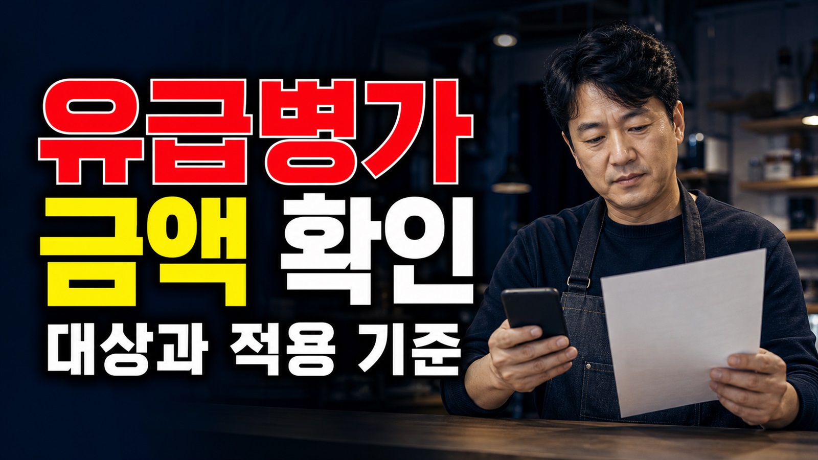 하루 93,090원 정보는 이전 기준…2026 대전 자영업자 유급병가는 96,340원 관련 핵심 정보를 상징적으로 보여주는 썸네일 이미지