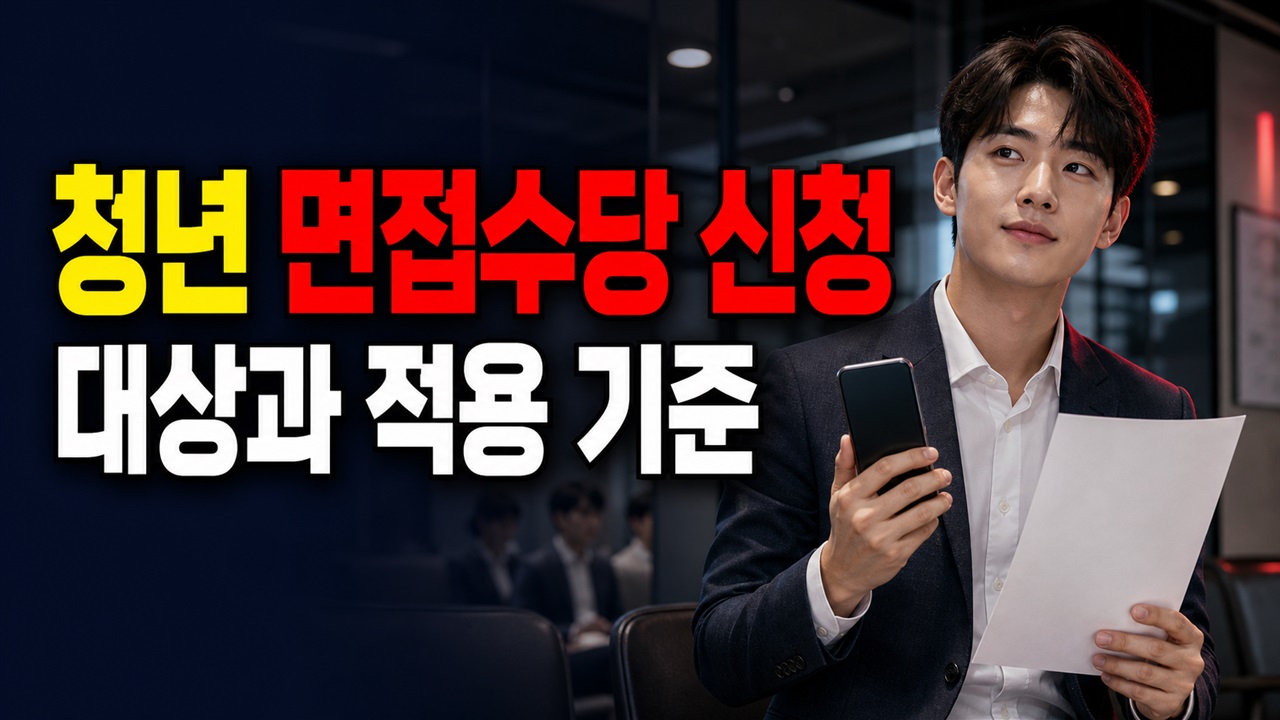 2026년 보은군 청년 면접수당 지원사업, 취업했어도 5만원 신청할 수 있나? 관련 핵심 정보를 상징적으로 보여주는 썸네일 이미지