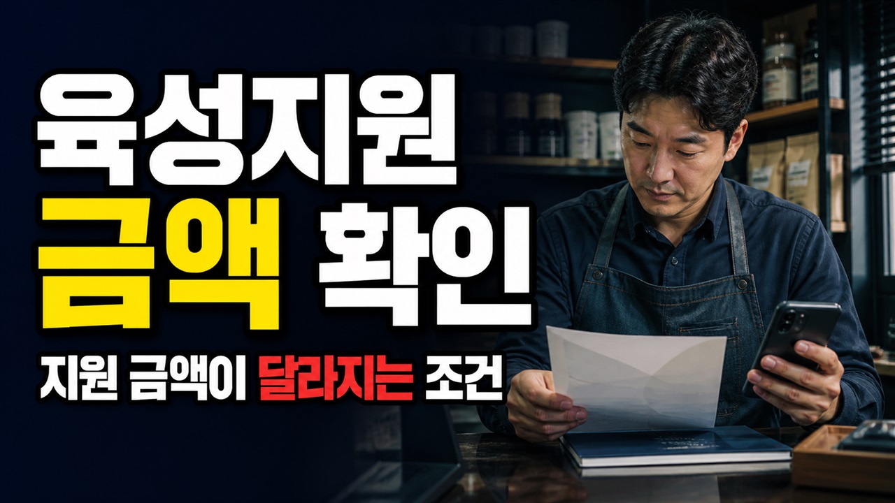 기업가형 소상공인 육성지원 금액이 달라지는 조건은 무엇일까 관련 핵심 정보를 상징적으로 보여주는 썸네일 이미지