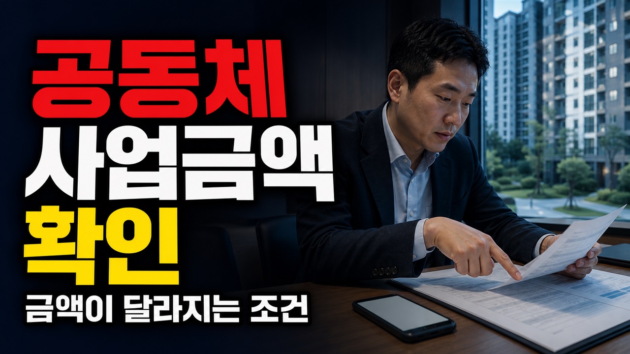 아파트 공동체 활성화 사업 금액이 달라지는 조건은 무엇일까 관련 핵심 정보를 상징적으로 보여주는 썸네일 이미지