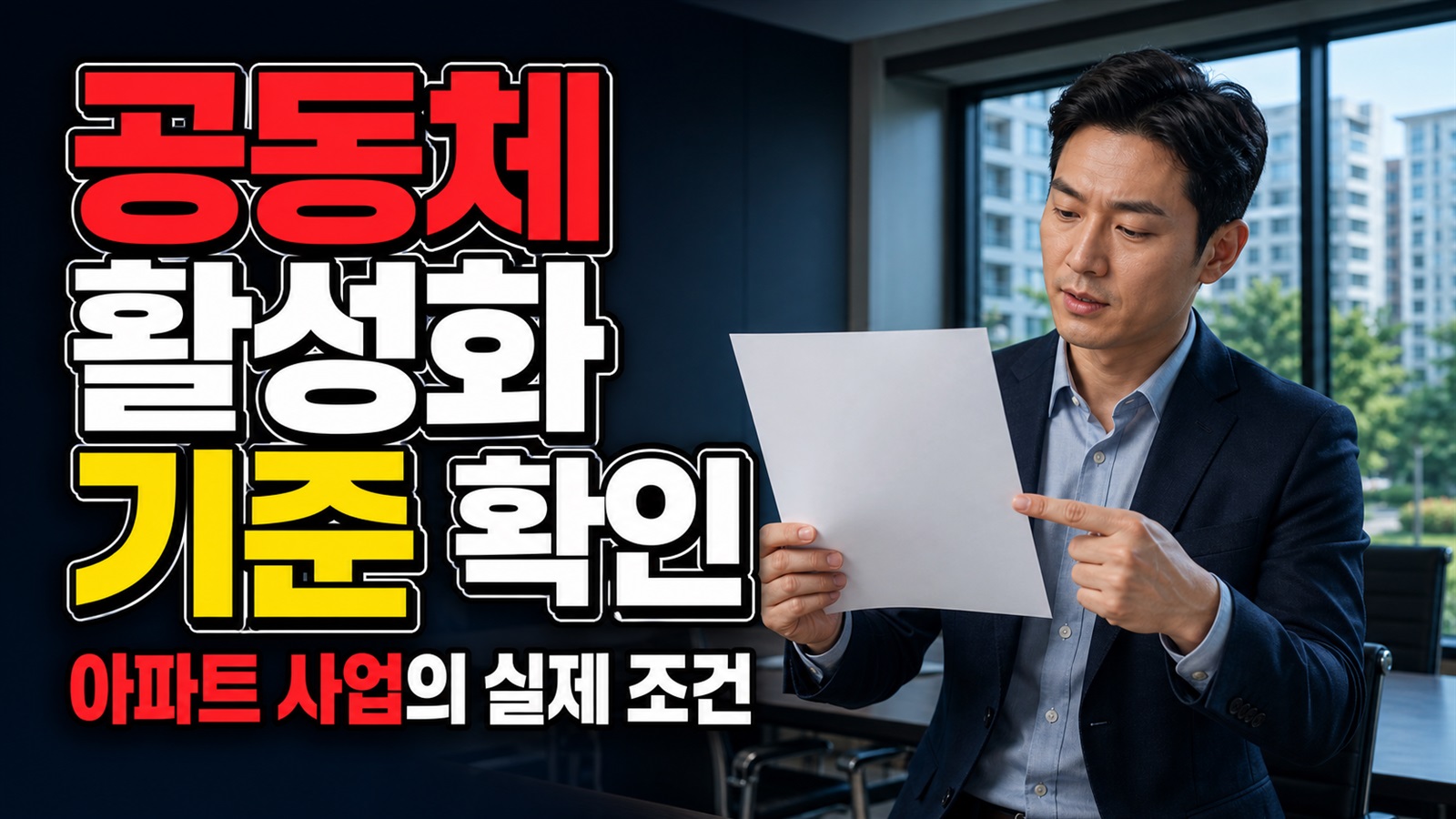 알려진 내용과 실제 조건이 다를까? 아파트 공동체 활성화 사업 핵심 기준 관련 핵심 정보를 상징적으로 보여주는 썸네일 이미지