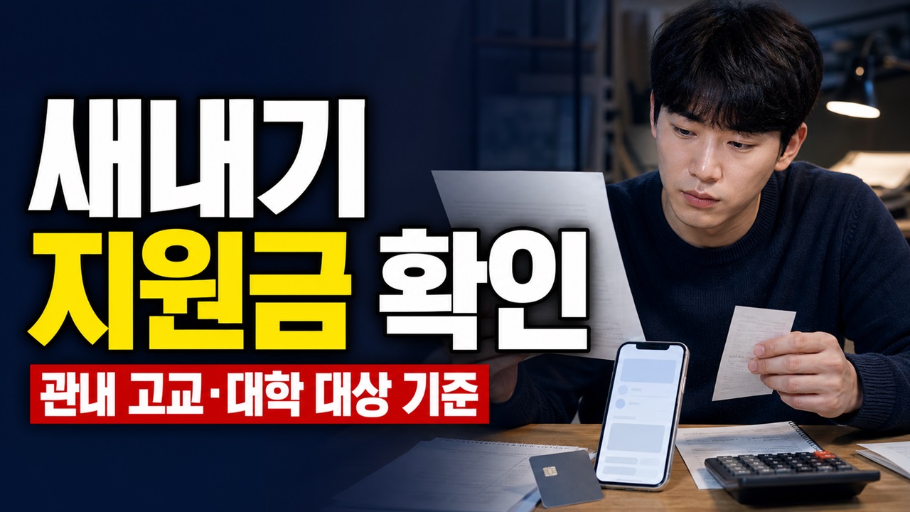 관내 고교와 대학 모두 해당해야 하나? 창원 새내기 지원금 대상·제외 기준 관련 핵심 정보를 상징적으로 보여주는 썸네일 이미지