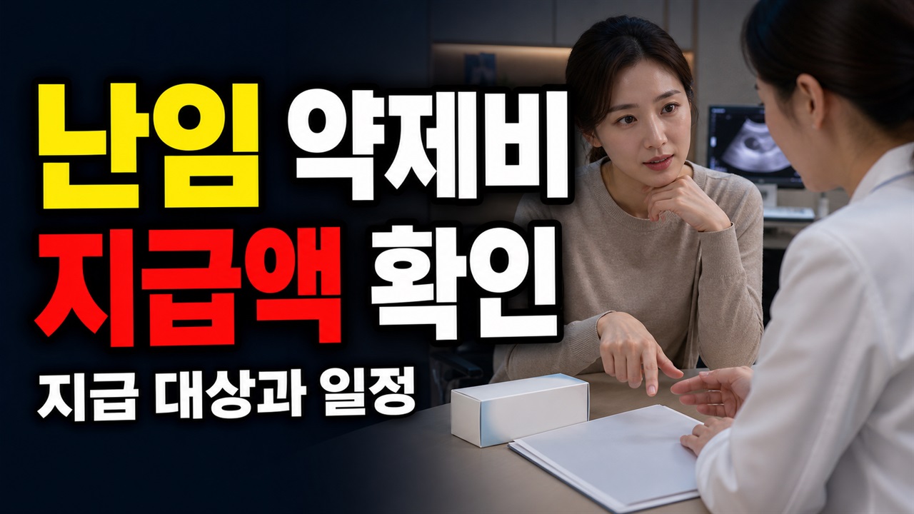 정액 지원이 아닌 동두천 난임 약제비, 회차별 잔액으로 지급액이 달라지는 이유｜난임부부 시술 약제비 지원 관련 핵심 정보를 상징적으로 보여주는 썸네일 이미지
