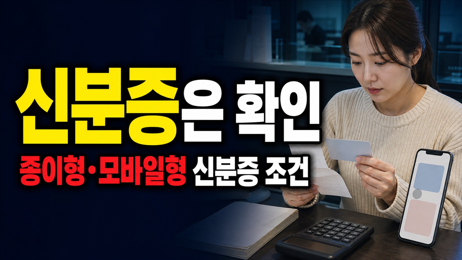 신분증은 언제 필요할까? 울릉사랑상품권 종이형·모바일형 인증 준비에서 보는 지역화폐(울릉사랑상품권) 관련 핵심 정보를 상징적으로 보여주는 썸네일 이미지