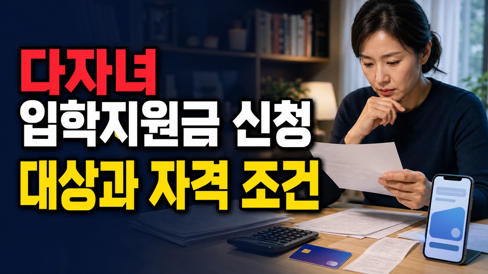 11월 30일까지 신청하는 충주시 다자녀 입학지원금, 정부24와 방문 접수 차이 관련 핵심 정보를 상징적으로 보여주는 썸네일 이미지