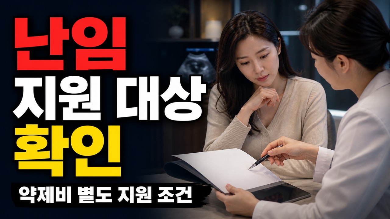시술비를 지원받았어도 약제비는 별도 조건, 송탄보건소 난임 지원 대상은? 관련 핵심 정보를 상징적으로 보여주는 썸네일 이미지
