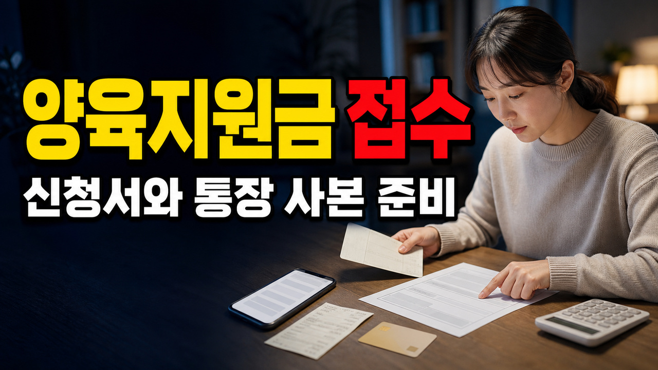 신청서와 본인 통장 사본 준비, 마포구 장애인가정 양육지원금 접수는 어디서 하나? 관련 핵심 정보를 상징적으로 보여주는 썸네일 이미지