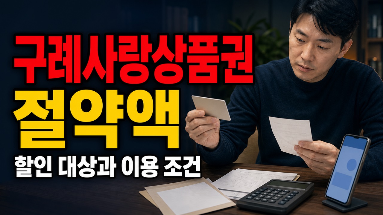 지역화폐(구례사랑상품권) 10% 할인받는 구례사랑상품권, 월 한도까지 사면 실제 절약액은 얼마일까 관련 핵심 정보를 상징적으로 보여주는 썸네일 이미지