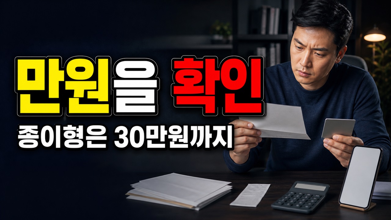 월 70만원을 전부 지류로 살 수 없다? 구례사랑상품권 종이형은 30만원까지 관련 핵심 정보를 상징적으로 보여주는 썸네일 이미지