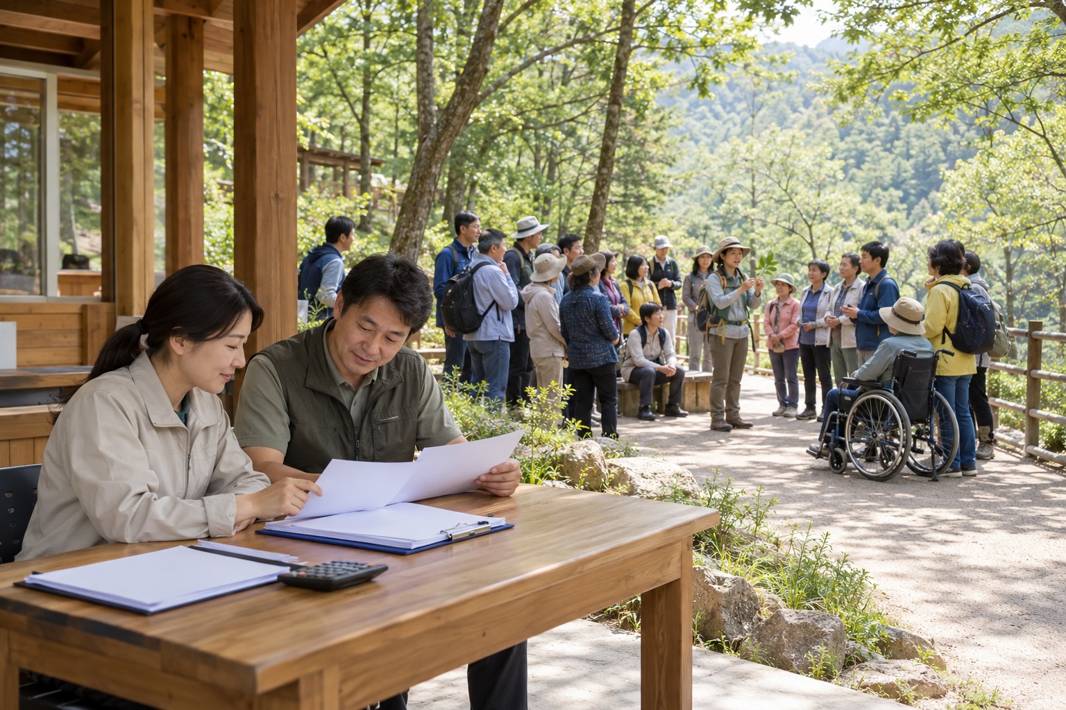 산림복지소외 대상과 20인 기준은 어떻게 적용되나 내용을 설명하는 관련 이미지