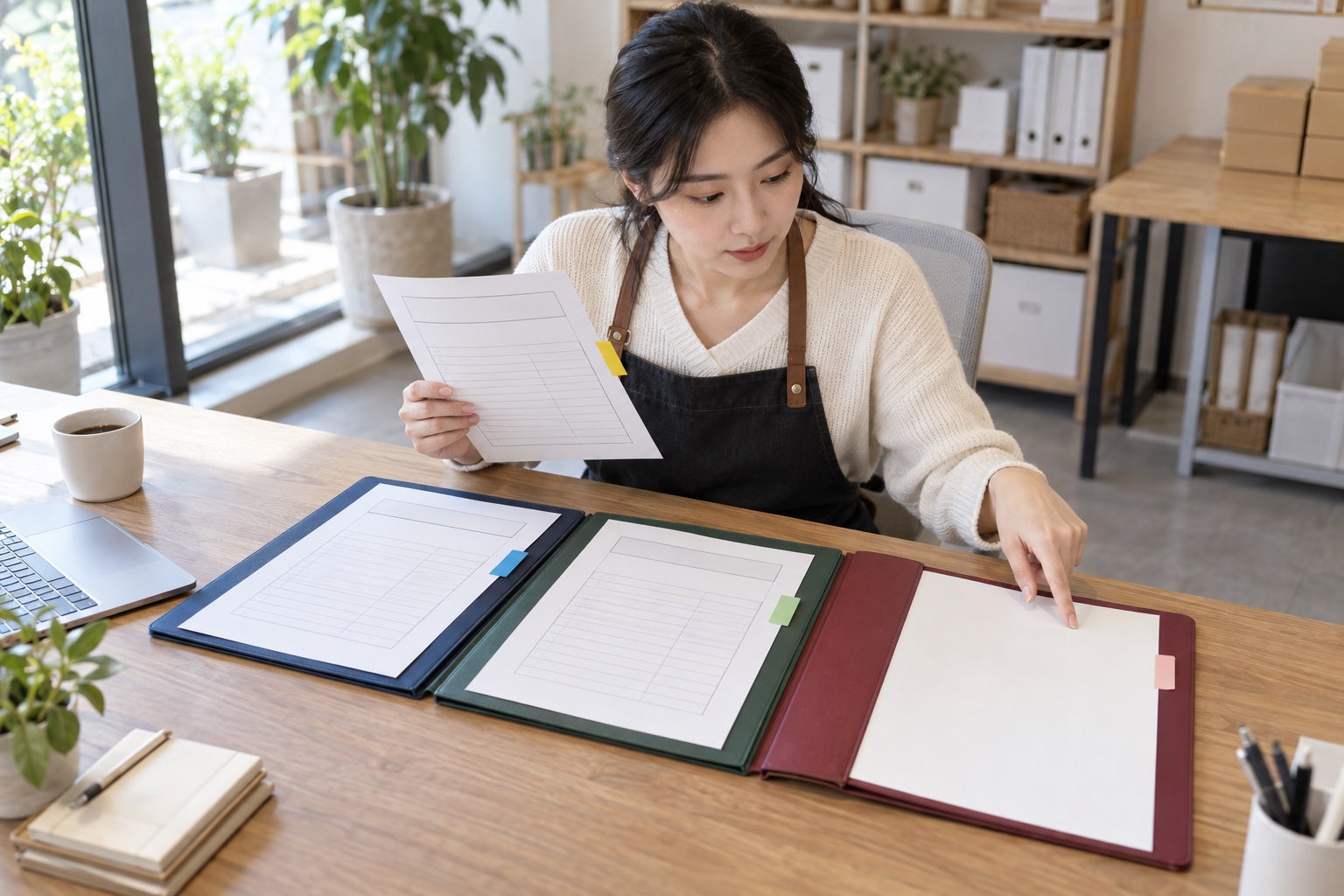 사업장별 만료 상태를 비교하면 빠진 확인서가 보입니다 내용을 설명하는 관련 이미지