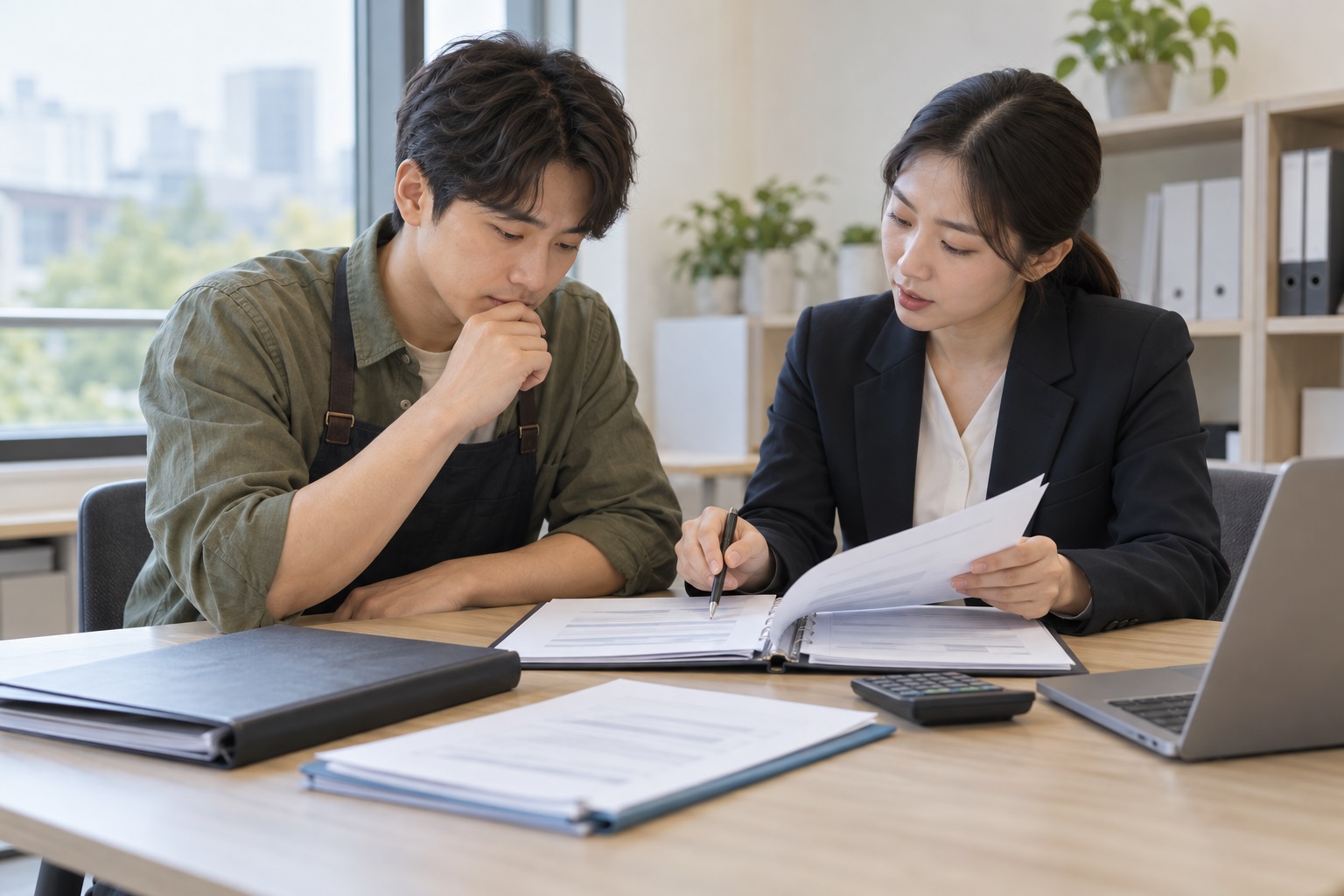 소상공인 신청이 막히면 일반소득자 경로에서 무엇을 확인하나요? 내용을 설명하는 관련 이미지