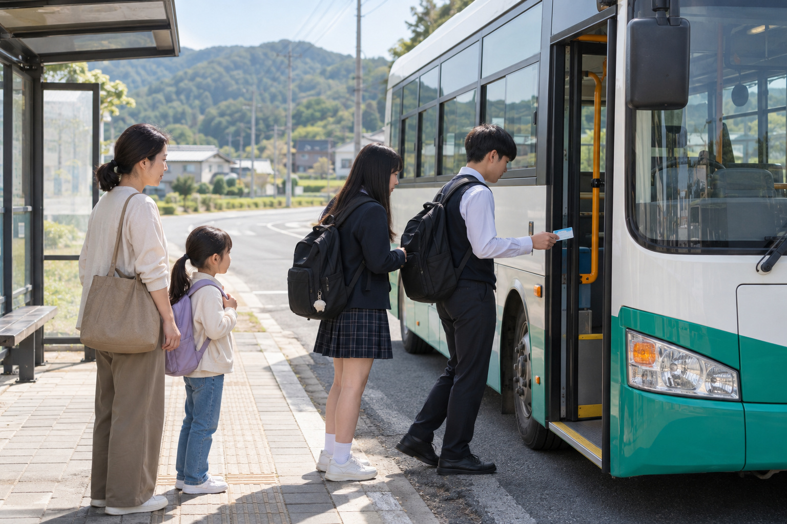 상황별 이동 내용을 설명하는 관련 이미지