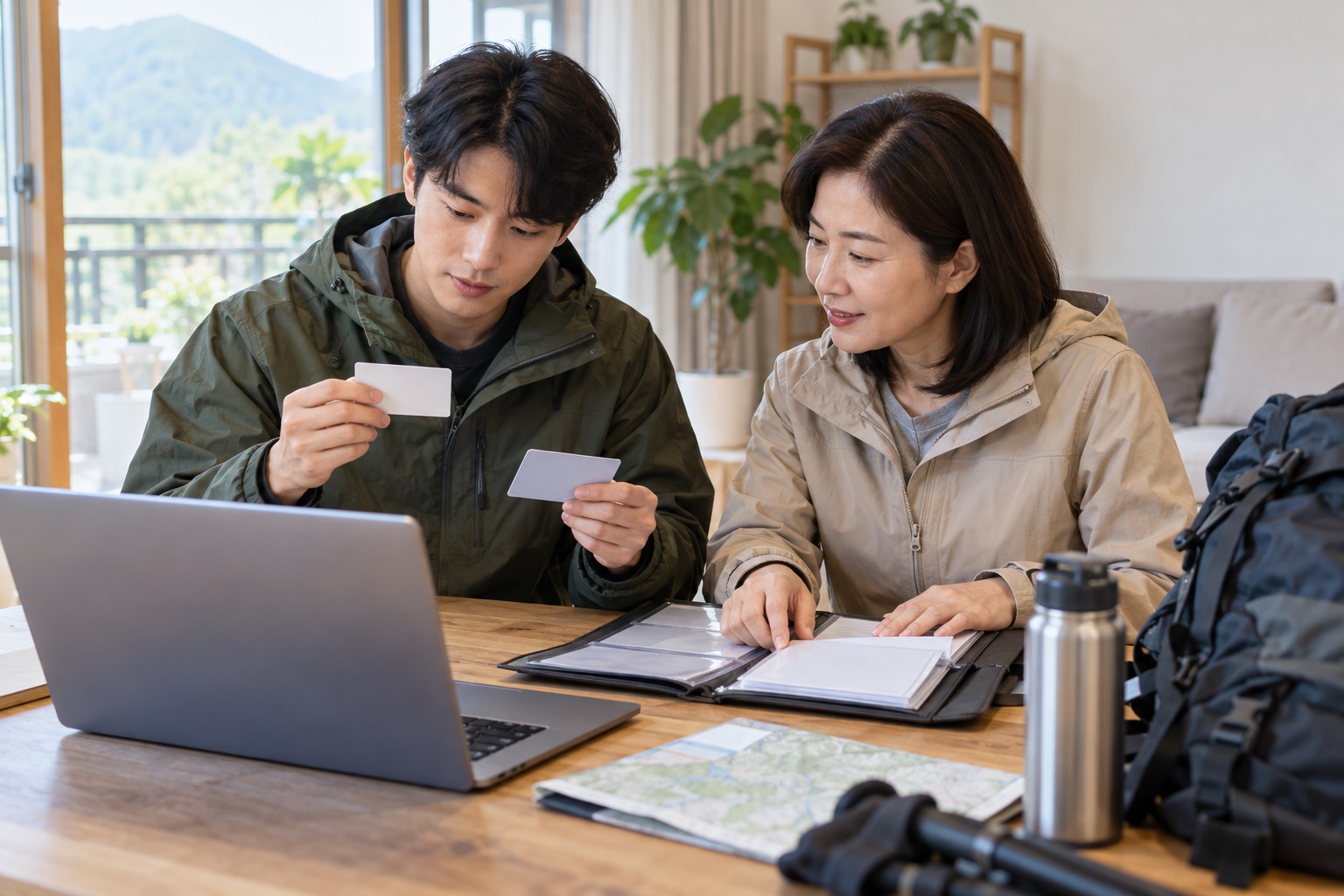 예약 전에 대상자 본인 방문과 증빙을 준비하세요 내용을 설명하는 관련 이미지
