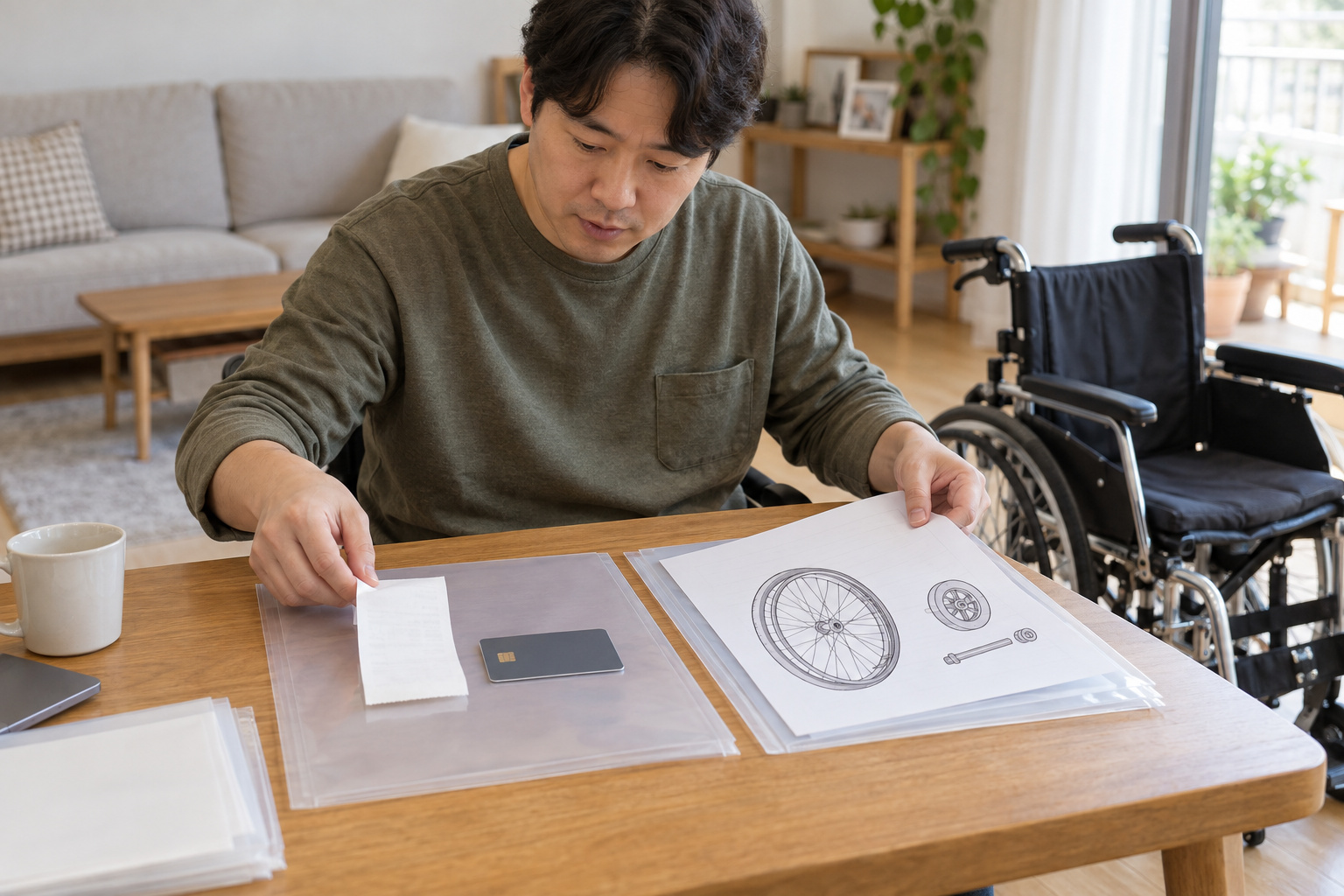 영수증과 수리내역은 결제 사실과 작업 내용을 나눠 준비하세요 내용을 설명하는 관련 이미지