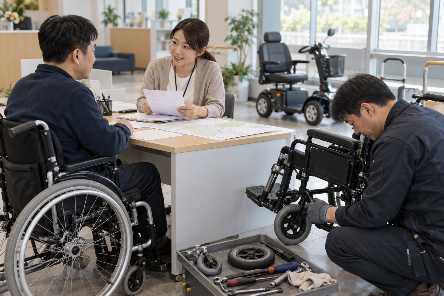 지원 대상과 기기·수리 범위는 거주지 기준으로 확인하세요 내용을 설명하는 관련 이미지