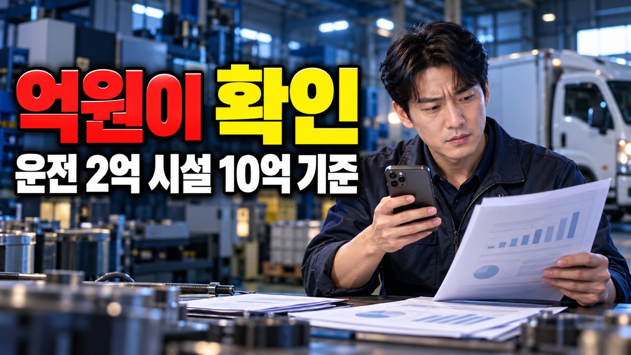운전 2억원·시설 10억원이 전부가 아니다, 혁신성장촉진자금 실제 한도 계산 관련 핵심 정보를 상징적으로 보여주는 썸네일 이미지