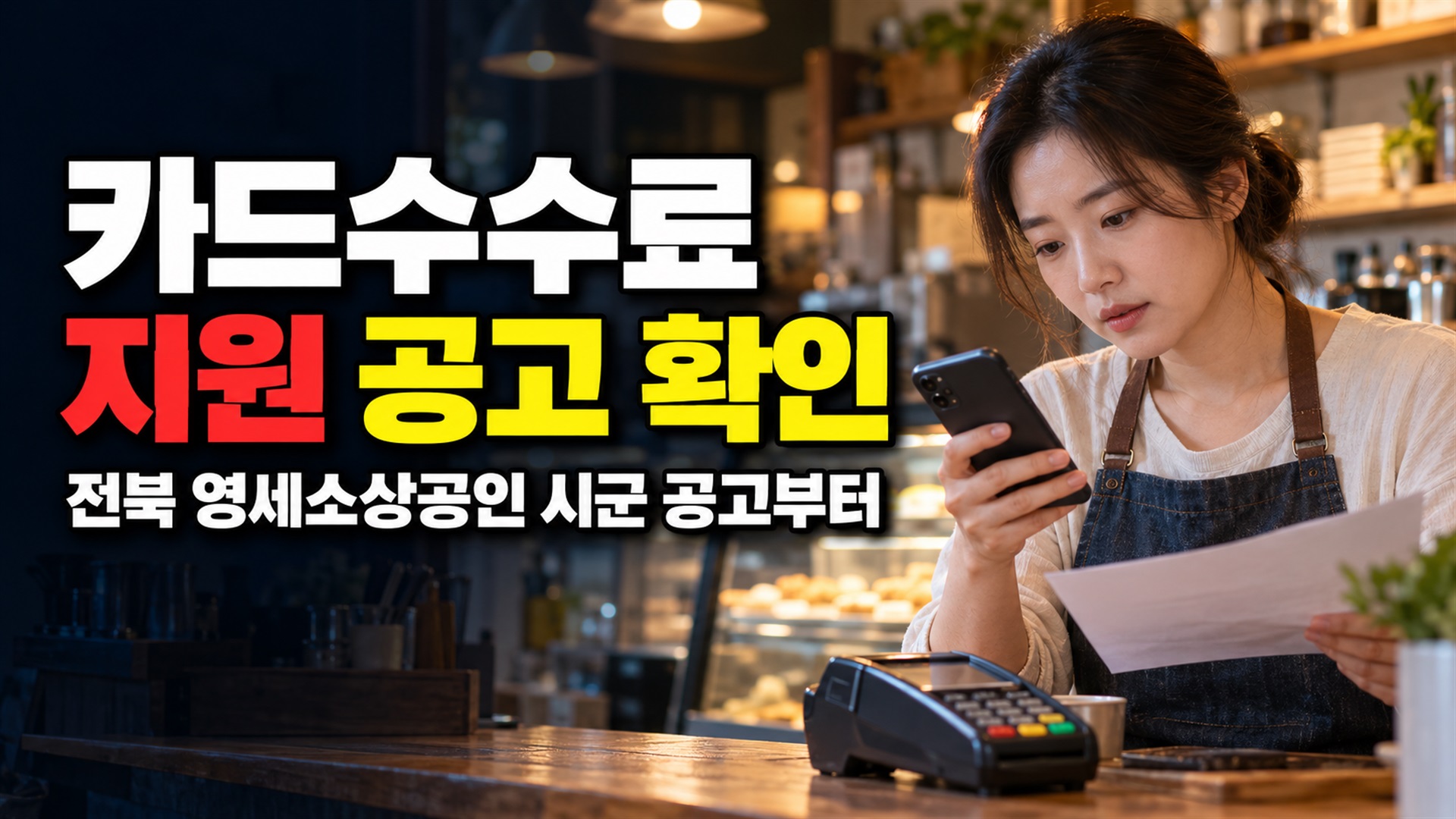 상시신청이라도 접수 중일까? 전북 영세소상공인 카드수수료 지원은 시군 공고부터 관련 핵심 정보를 상징적으로 보여주는 썸네일 이미지