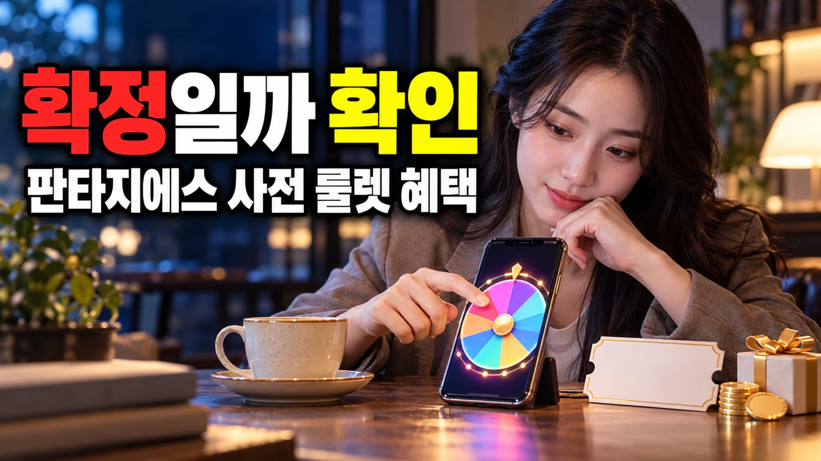 5천원 확정일까? 판타지에스 사전 룰렛 적립금과 쿠폰의 차이 관련 핵심 정보를 상징적으로 보여주는 썸네일 이미지