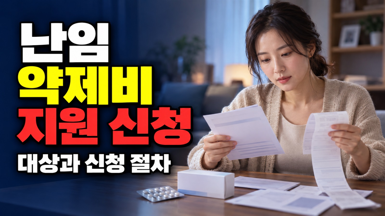 처방전부터 상세 영수증까지 준비하는 경북 난임 약제비 지원 신청에서 보는 경상북도 난임부부 시술 약제비 지원 관련 핵심 정보를 상징적으로 보여주는 썸네일 이미지