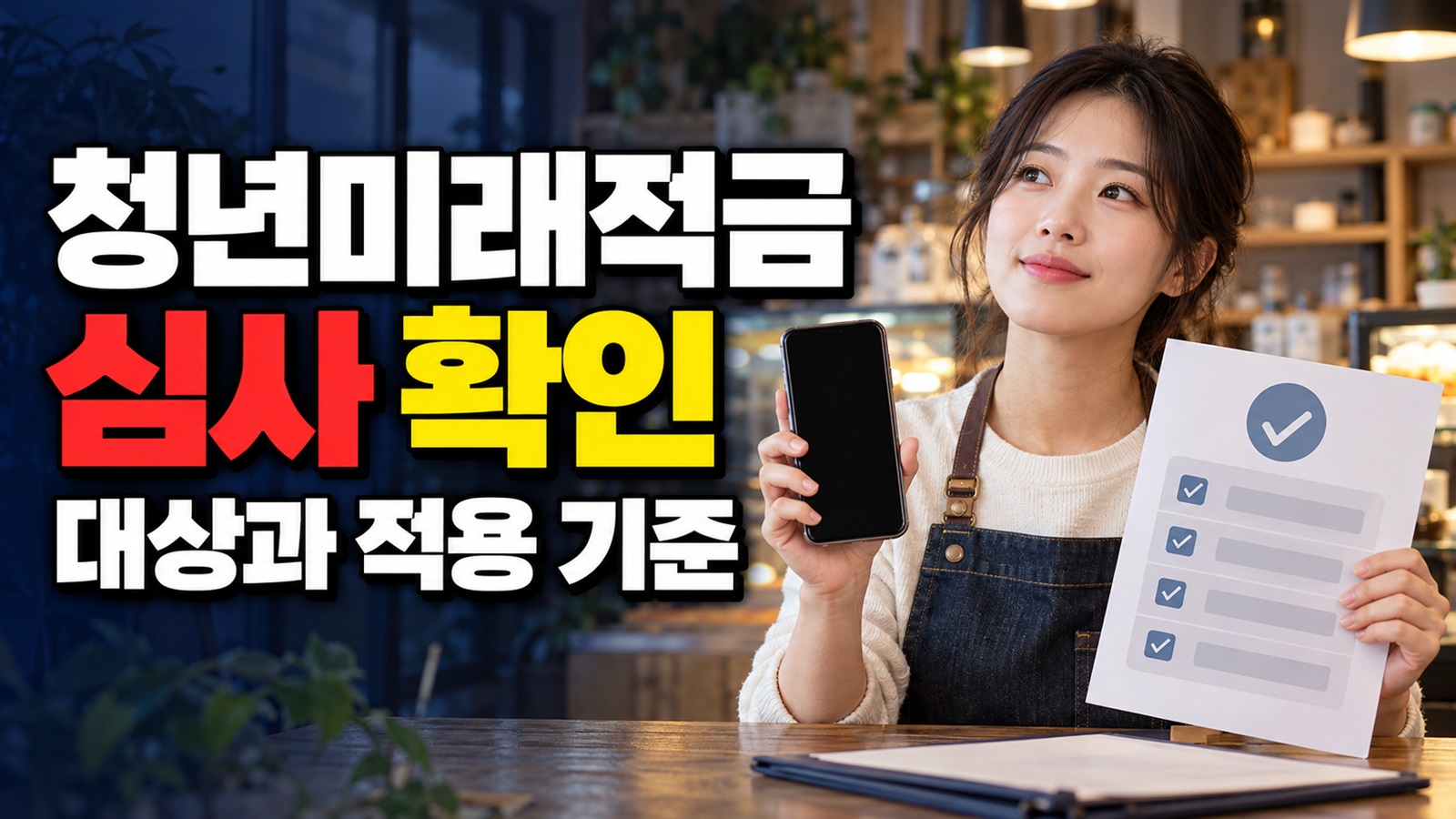 발급이 늦어질 때 달라지는 청년미래적금 소상공인 심사 방식 관련 핵심 정보를 상징적으로 보여주는 썸네일 이미지