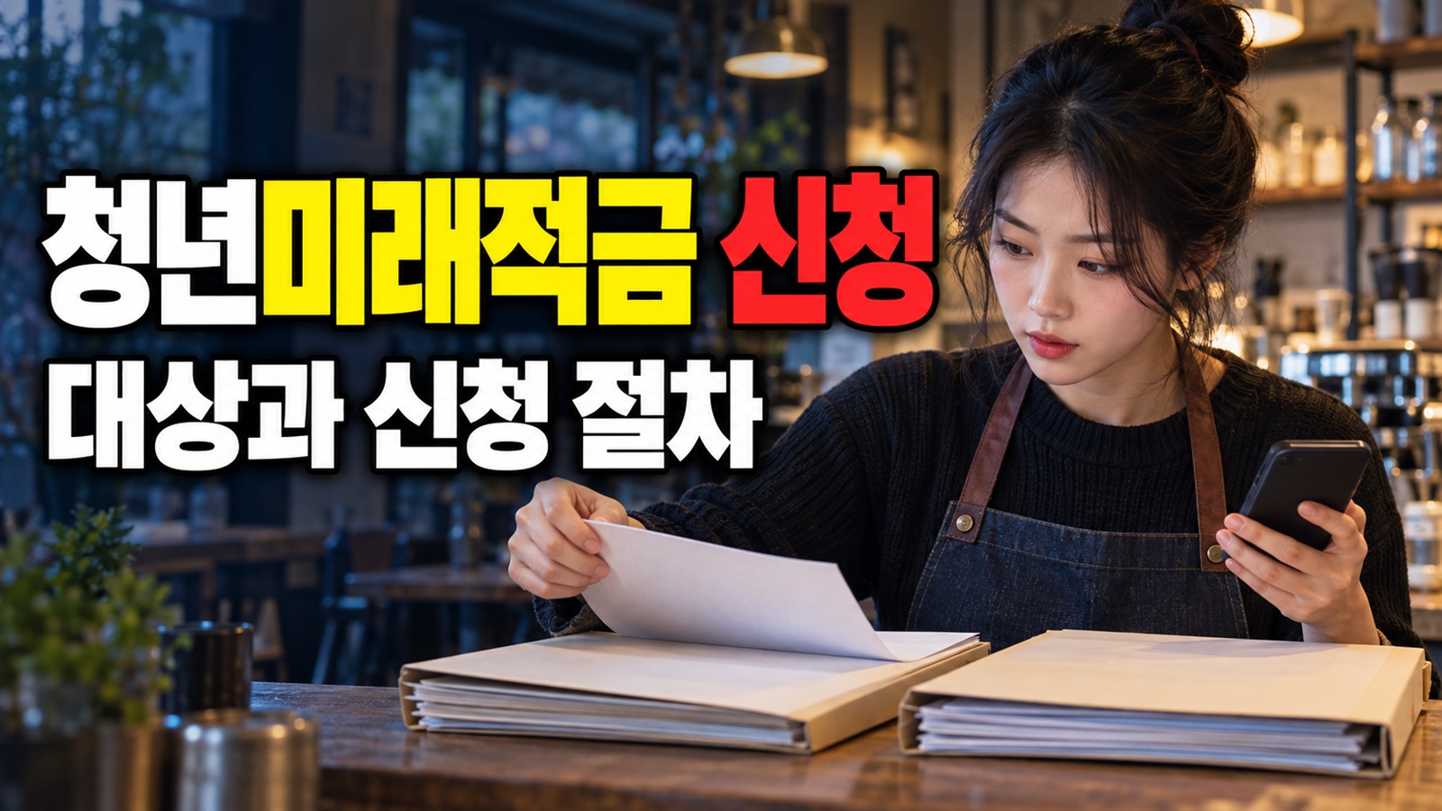 가게 두 곳이면 확인서도 각각 필요…청년미래적금 신청 전 모든 사업장 준비됐나? 관련 핵심 정보를 상징적으로 보여주는 썸네일 이미지
