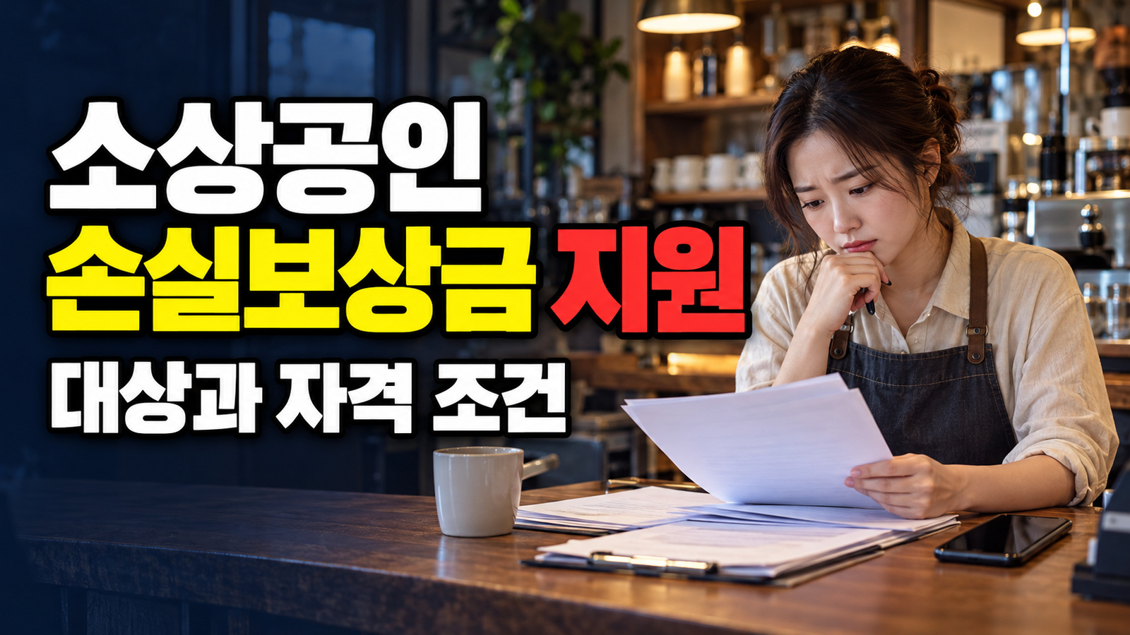 소상공인 손실보상금 지원(현장신청 지원): 2026년 방문 전 점검사항 관련 핵심 정보를 상징적으로 보여주는 썸네일 이미지