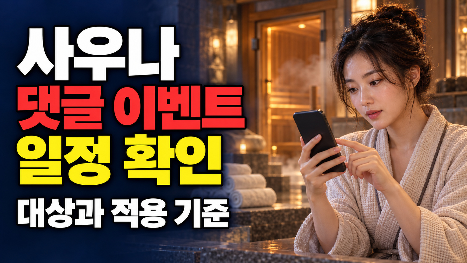 10월 15일~11월 15일, 금호리조트 사우나 댓글 이벤트 일정 읽는 법 관련 핵심 정보를 상징적으로 보여주는 썸네일 이미지