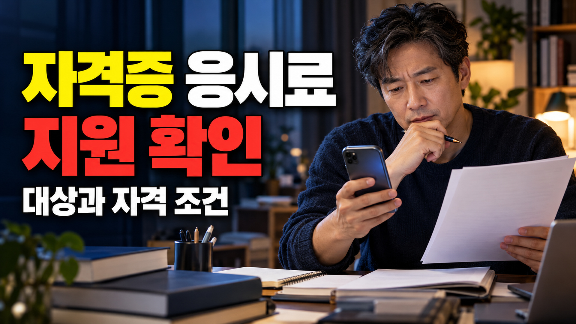 만 49세도 대상일까? 삼척시 청년 자격증 응시료 지원의 신청일 기준 관련 핵심 정보를 상징적으로 보여주는 썸네일 이미지