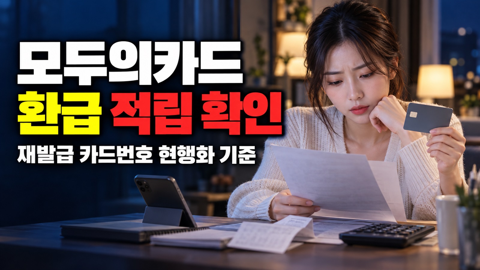 점검 중 출근길 교통 이용은 가능…모두의카드 환급 적립 안내의 범위 · 모두의카드 재발급 카드번호 현행화 기준 관련 핵심 정보를 상징적으로 보여주는 썸네일 이미지