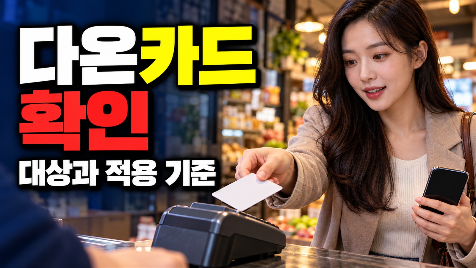 10%와 15%의 차이, 안산 다온카드 행사 중 결제 장소가 가른다 관련 핵심 정보를 상징적으로 보여주는 썸네일 이미지